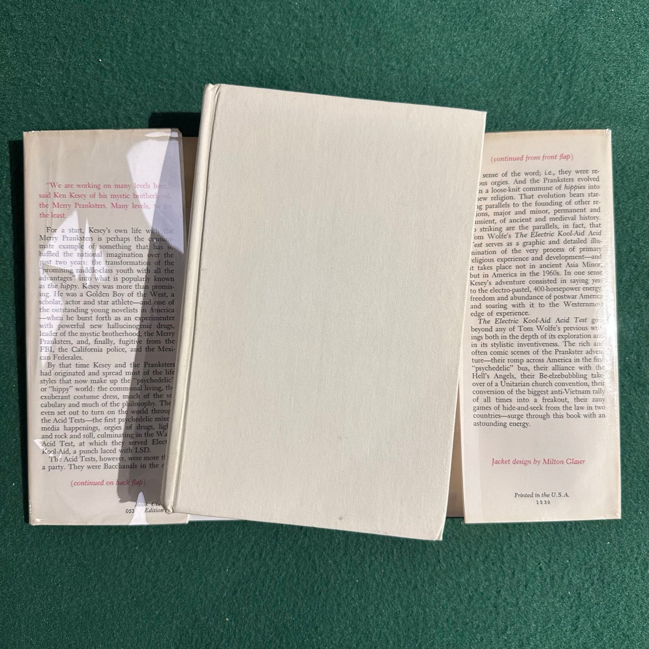 Vintage Fiction Hardback: Tom Wolfe - The Electric Kool-Aid Acid Test BCE