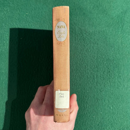 Vintage Fiction Hardback: Emile Zola - Nana FIRST PRINTING