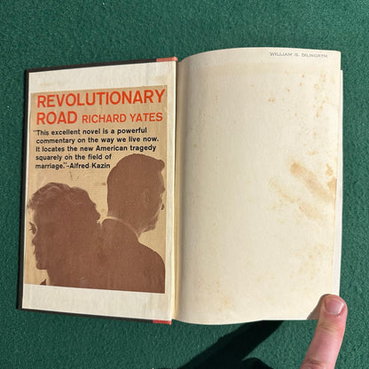 Vintage Fiction Hardback: Richard Yates - Revolutionary Road FIRST EDITION