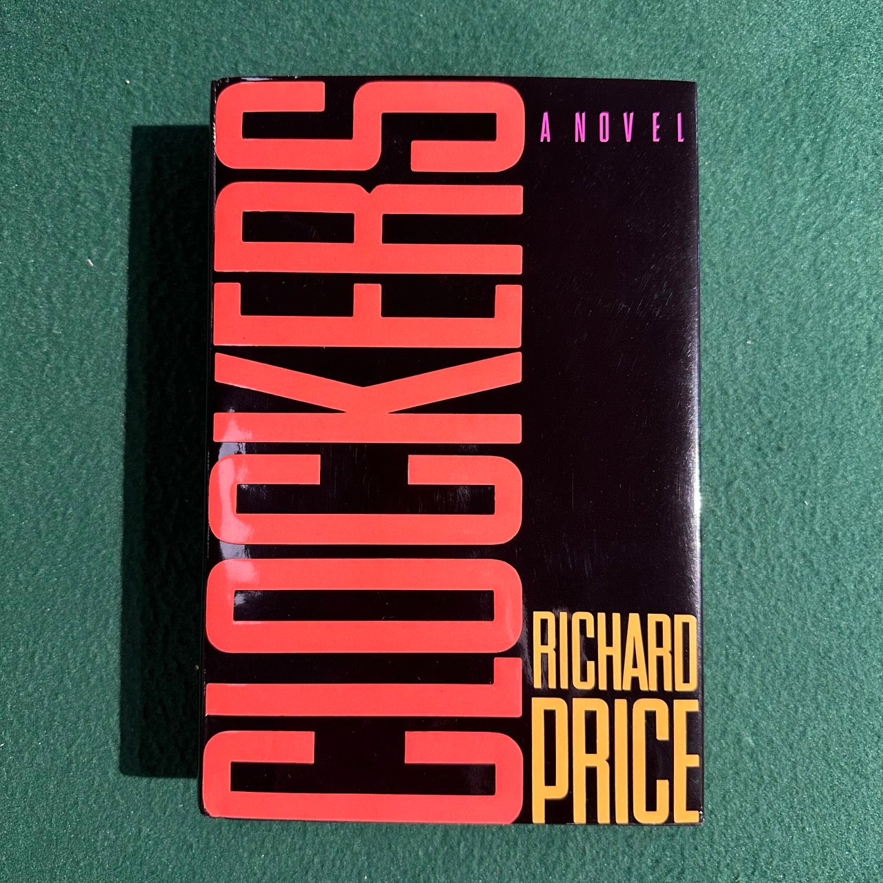 Vintage Fiction Hardback: Richard Price - Clockers SIGNED FIRST EDITION