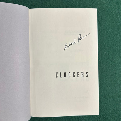 Vintage Fiction Hardback: Richard Price - Clockers SIGNED FIRST EDITION