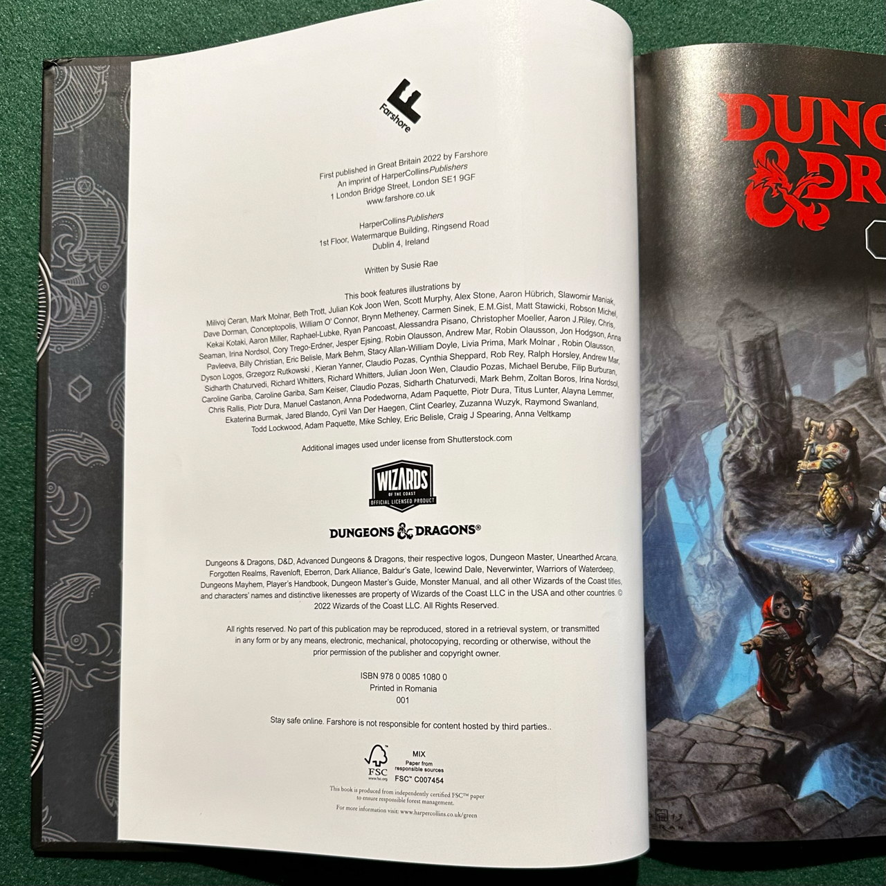 Dungeons & Dragons Hardback: Dungeons & Dragons Annual 2023 FIRST PRINT