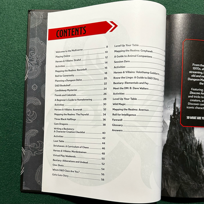Dungeons & Dragons Hardback: Dungeons & Dragons Annual 2023 FIRST PRINT