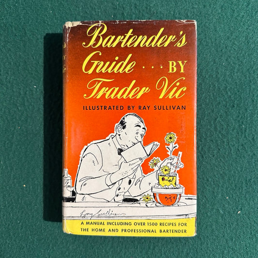 Vintage Non-Fiction Hardback: Trader Vic - Bartender's Guide