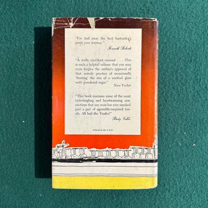 Vintage Non-Fiction Hardback: Trader Vic - Bartender's Guide