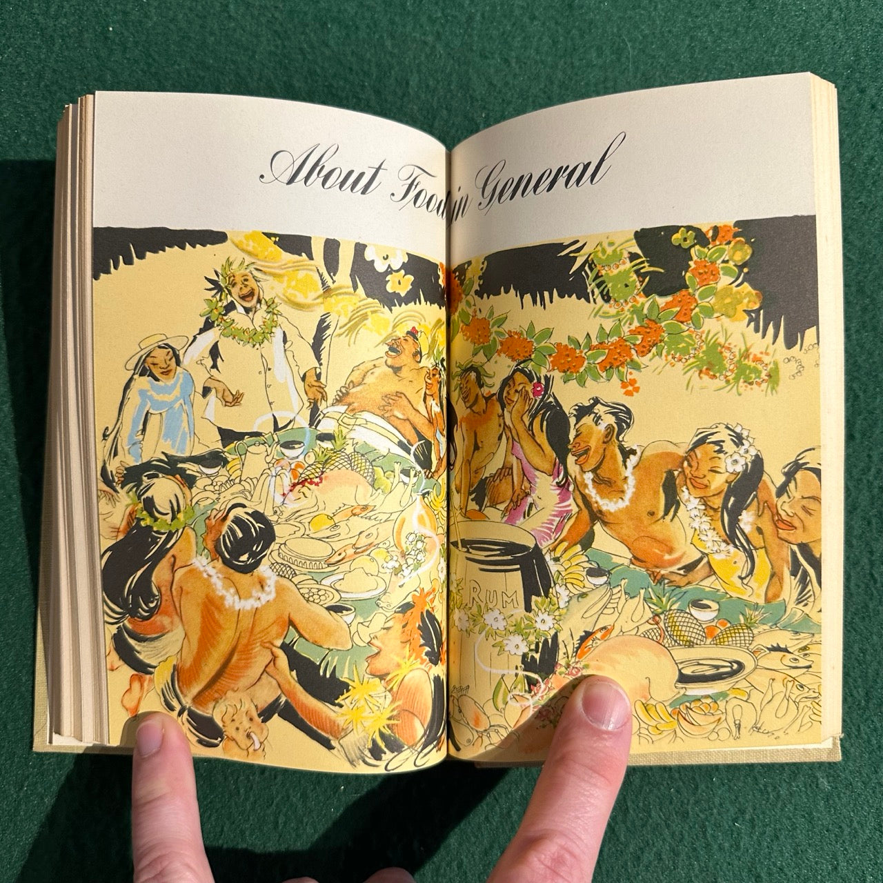 Vintage Non-Fiction Hardback: Trader Vic - Book of Food & Drink
