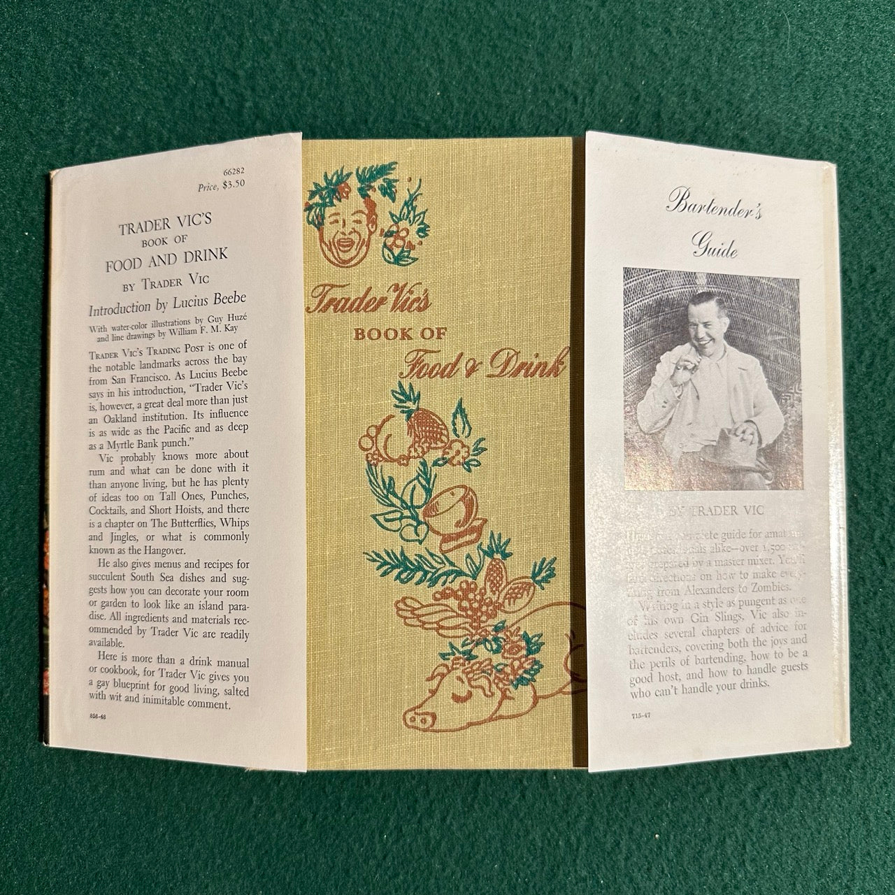 Vintage Non-Fiction Hardback: Trader Vic - Book of Food & Drink