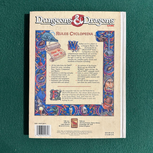 Dungeons & Dragons Rulebook: Rules Cyclopedia