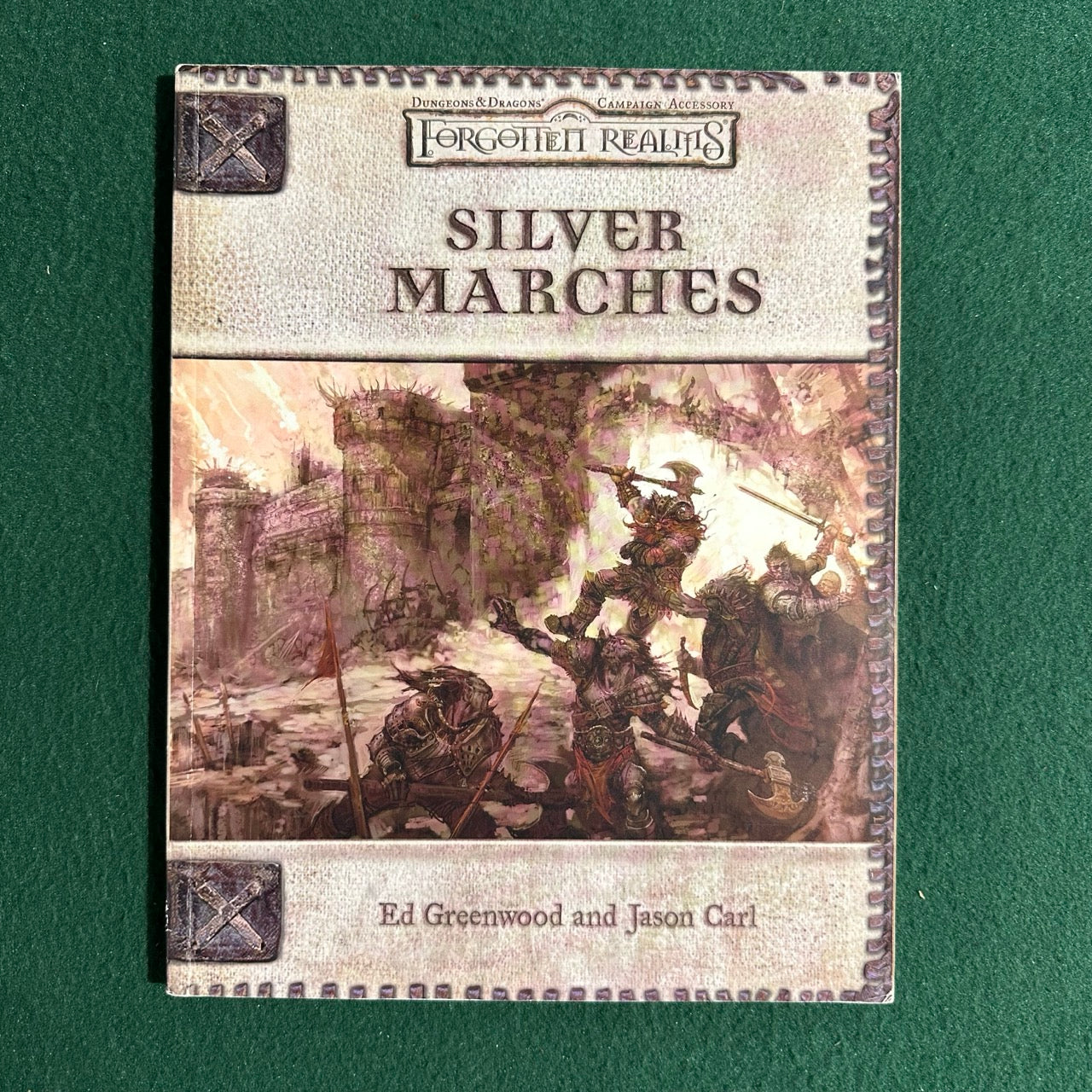 Dungeons & Dragons 3e Accessory: Forgotten Realms: Silver Marches FIRST PRINTING