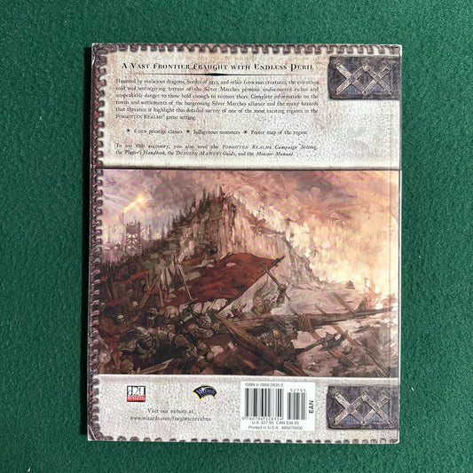 Dungeons & Dragons 3e Accessory: Forgotten Realms: Silver Marches FIRST PRINTING