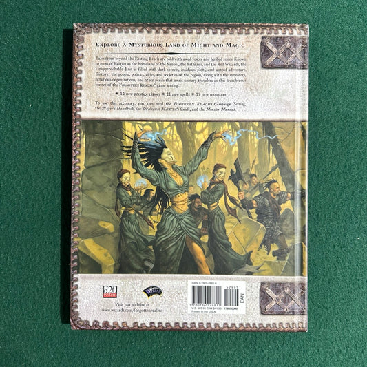 Dungeons & Dragons 3e Accessory: Forgotten Realms: Unapproachable East FIRST PRINTING