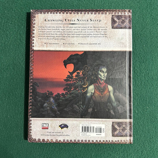 Dungeons & Dragons 3e Supplement: Forgotten Realms: Serpent Kingdoms FIRST PRINTING