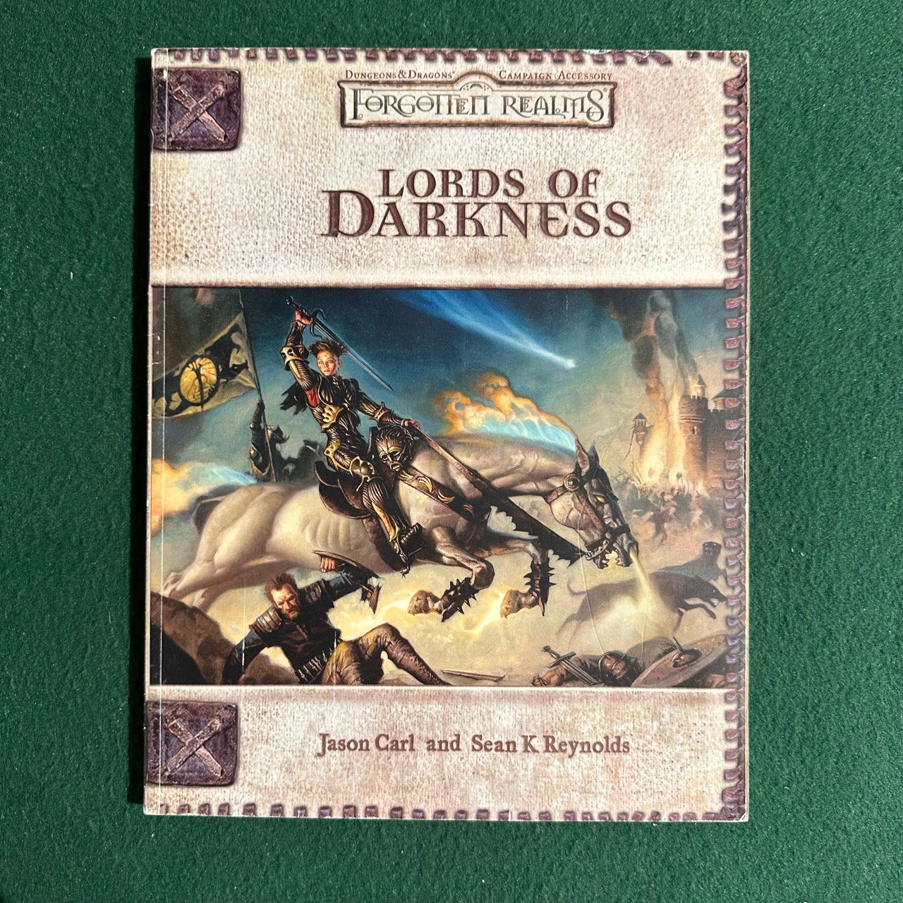 Dungeons & Dragons 3e Supplement: Forgotten Realms: Lords of Darkness FIRST PRINTING