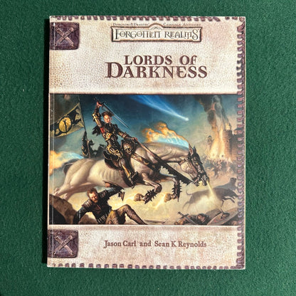 Dungeons & Dragons 3e Supplement: Forgotten Realms: Lords of Darkness FIRST PRINTING