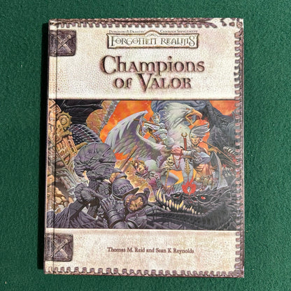 Dungeons & Dragons 3e Supplement: Forgotten Realms: Champions of Valor FIRST PRINTING