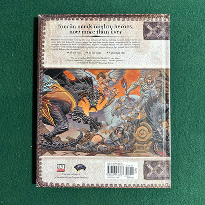 Dungeons & Dragons 3e Supplement: Forgotten Realms: Champions of Valor FIRST PRINTING