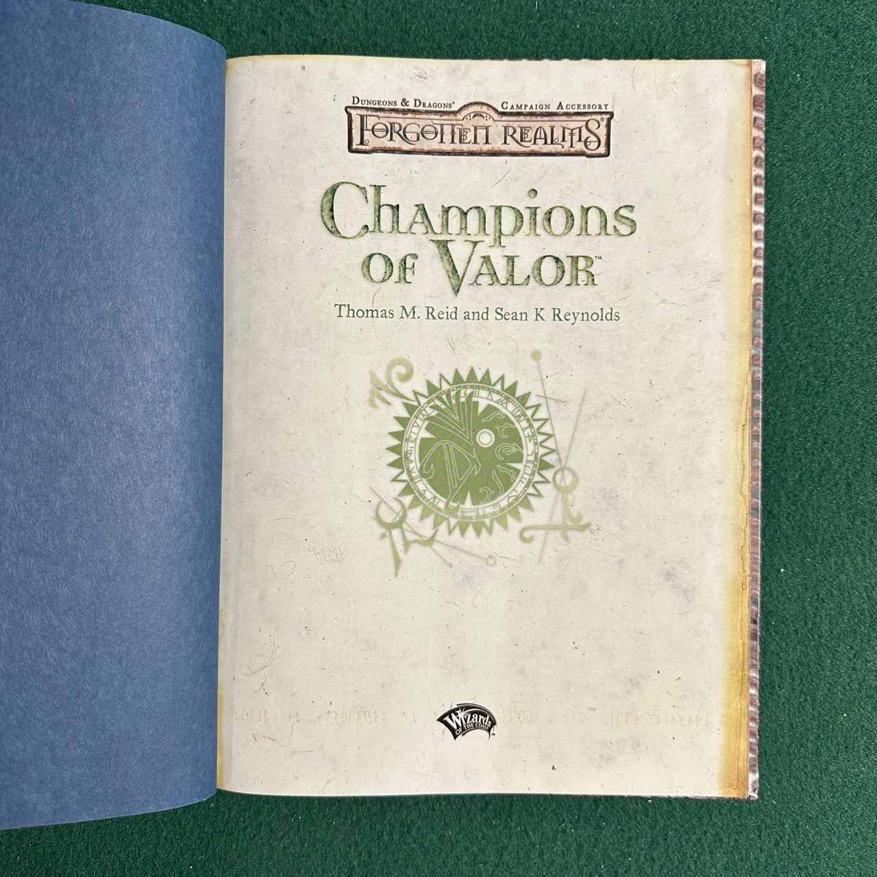 Dungeons & Dragons 3e Supplement: Forgotten Realms: Champions of Valor FIRST PRINTING