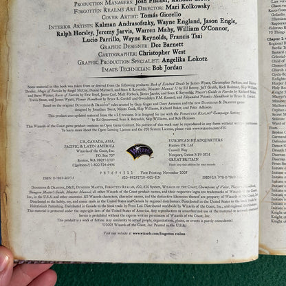 Dungeons & Dragons 3e Supplement: Forgotten Realms: Champions of Valor FIRST PRINTING