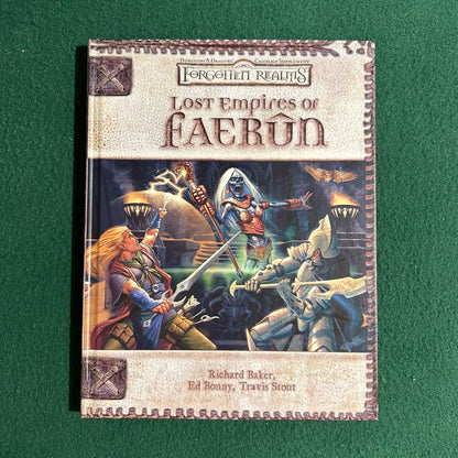 Dungeons & Dragons 3e Supplement: Forgotten Realms: Lost Empires of Faerun FIRST PRINTING