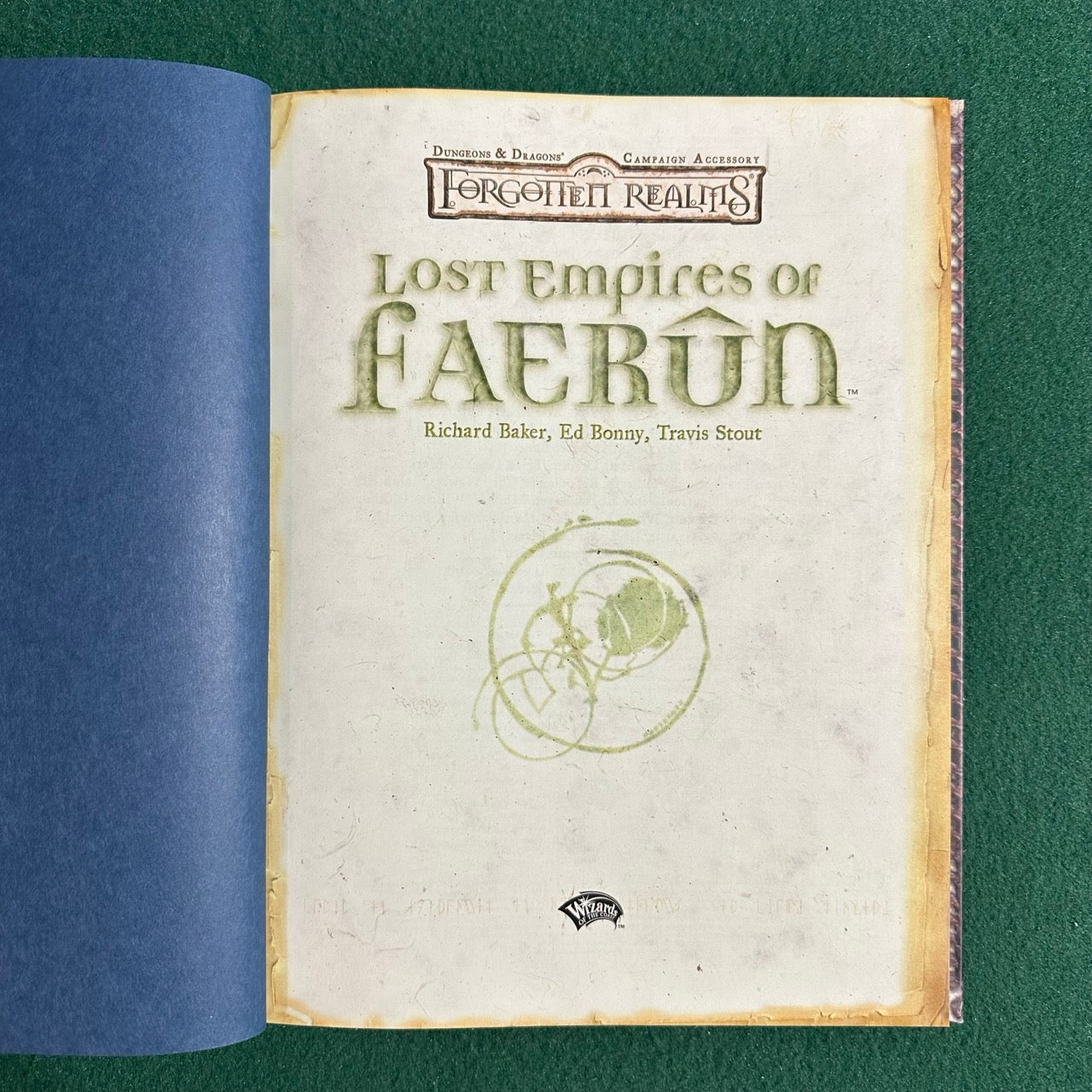 Dungeons & Dragons 3e Supplement: Forgotten Realms: Lost Empires of Faerun FIRST PRINTING