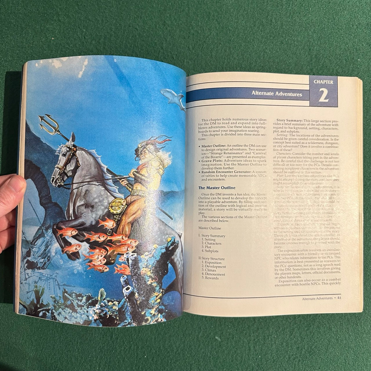 Vintage Advanced Dungeons & Dragons 2e Supplement: Creative Campaigning