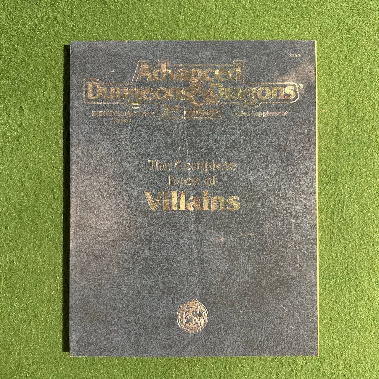 Vintage Advanced Dungeons & Dragons 2e Supplement: The Complete Book of Villains