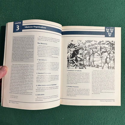 Vintage Advanced Dungeons & Dragons 2e Supplement: The Complete Book of Villains