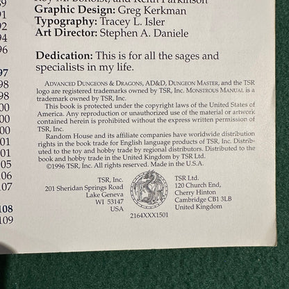 Vintage Advanced Dungeons & Dragons Supplement: Sages & Specialists