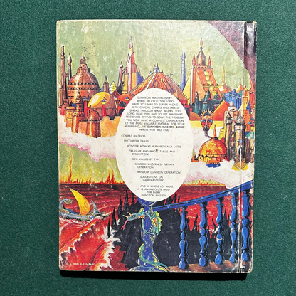 Vintage Dungeons & Dragons Core Book: Dungeon Masters Guide 1979
