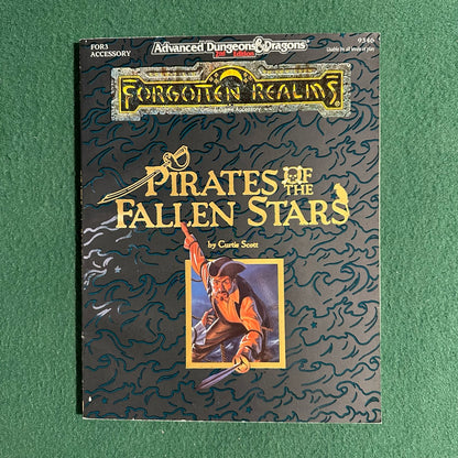 Vintage Advanced Dungeons & Dragons 2e Accessory: Forgotten Realms: Pirates of the Fallen Stars