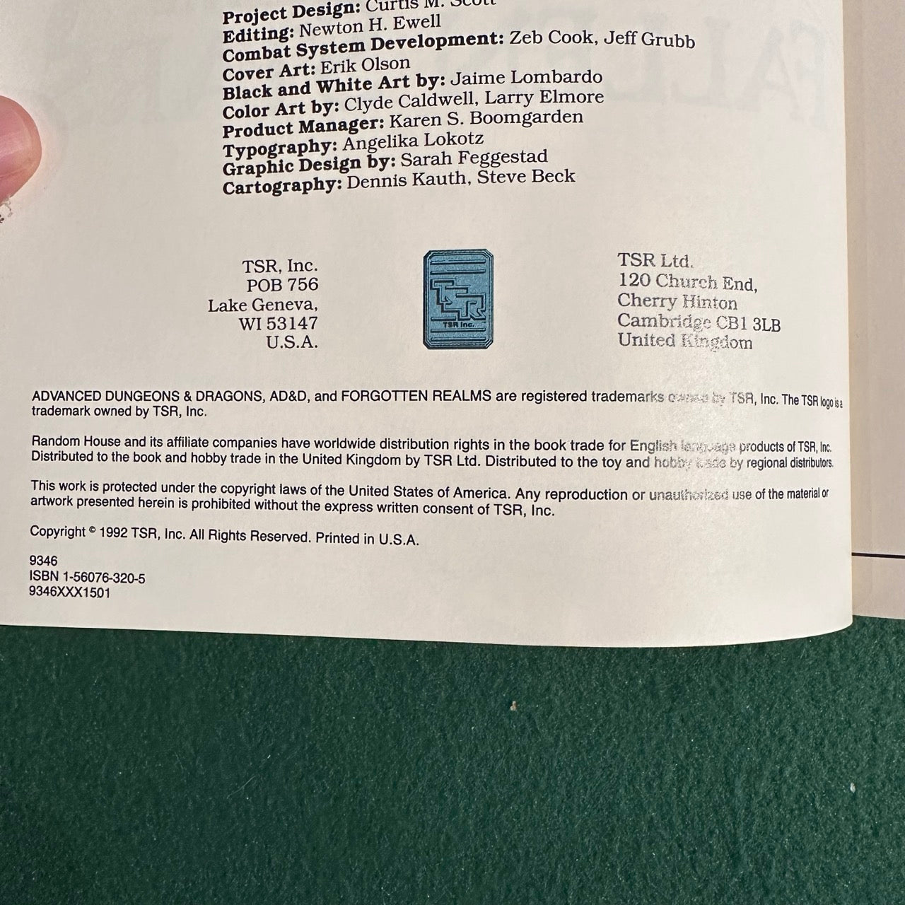 Vintage Advanced Dungeons & Dragons 2e Accessory: Forgotten Realms: Pirates of the Fallen Stars