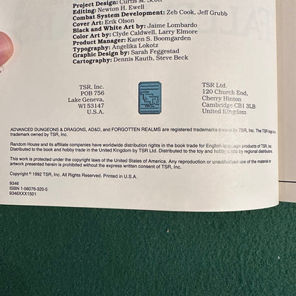 Vintage Advanced Dungeons & Dragons 2e Accessory: Forgotten Realms: Pirates of the Fallen Stars
