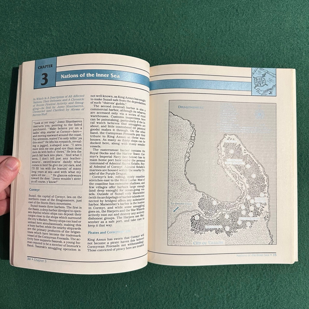 Vintage Advanced Dungeons & Dragons 2e Accessory: Forgotten Realms: Pirates of the Fallen Stars