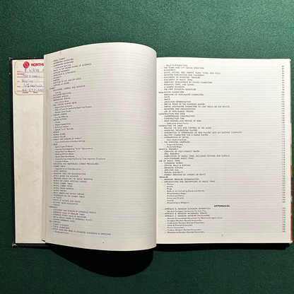 Vintage Dungeons & Dragons Core Book: Dungeon Masters Guide 1979