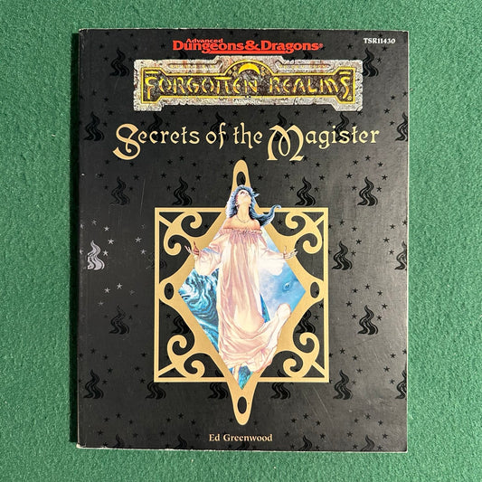 Vintage Advanced Dungeons & Dragons 2e Accessory: Forgotten Realms: Secrets of the Magister