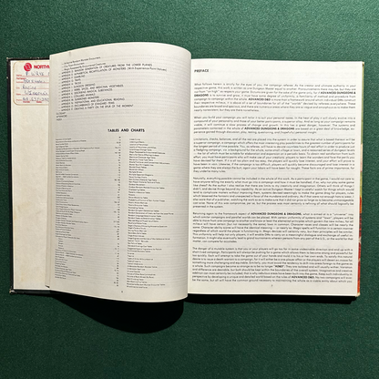 Vintage Dungeons & Dragons Core Book: Dungeon Masters Guide 1979