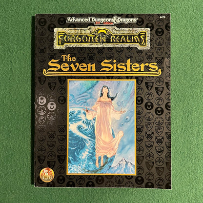 Vintage Advanced Dungeons & Dragons 2e Accessory: Forgotten Realms: The Seven Sisters