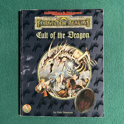 Vintage Advanced Dungeons & Dragons 2e Accessory: Forgotten Realms: Cult of the Dragon