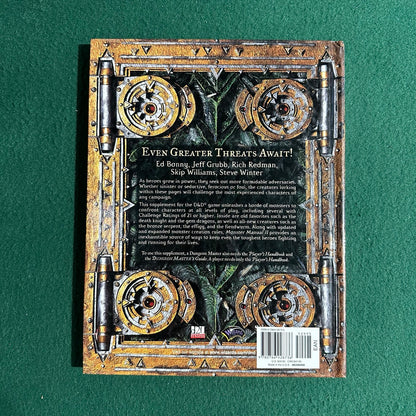 Vintage Dungeons & Dragons 3e Supplement: Monster Manual II FIRST PRINTING