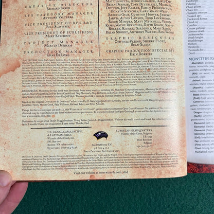 Vintage Dungeons & Dragons 3e Supplement: Monster Manual II FIRST PRINTING