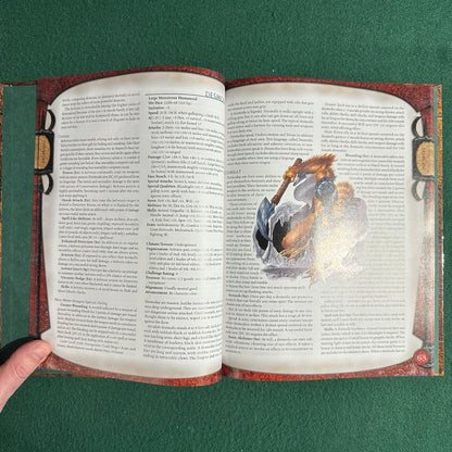 Vintage Dungeons & Dragons 3e Supplement: Monster Manual II FIRST PRINTING
