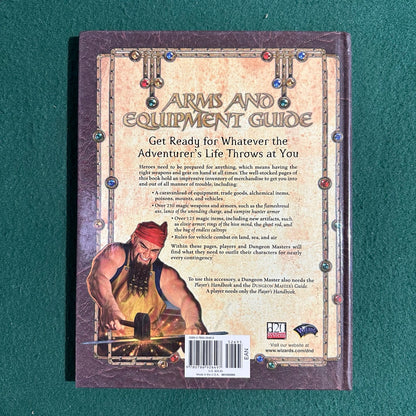 Vintage Dungeons & Dragons 3e Accessory: Arms and Equipment Guide