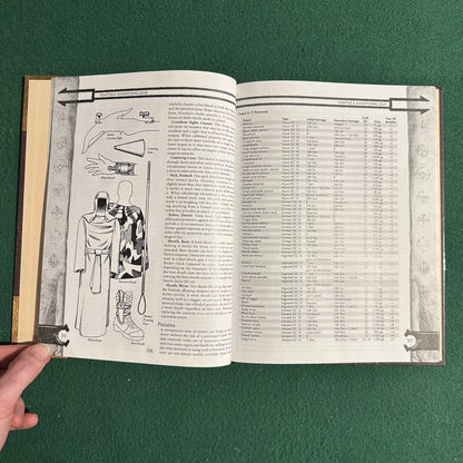 Vintage Dungeons & Dragons 3e Accessory: Arms and Equipment Guide
