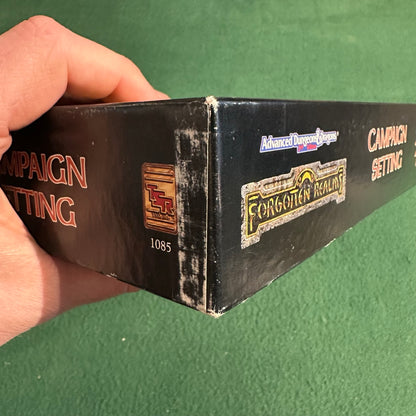 Advanced Dungeons & Dragons 2e Boxset: Forgotten Realms: Campaign Setting, New Edition 1085 COMPLETE