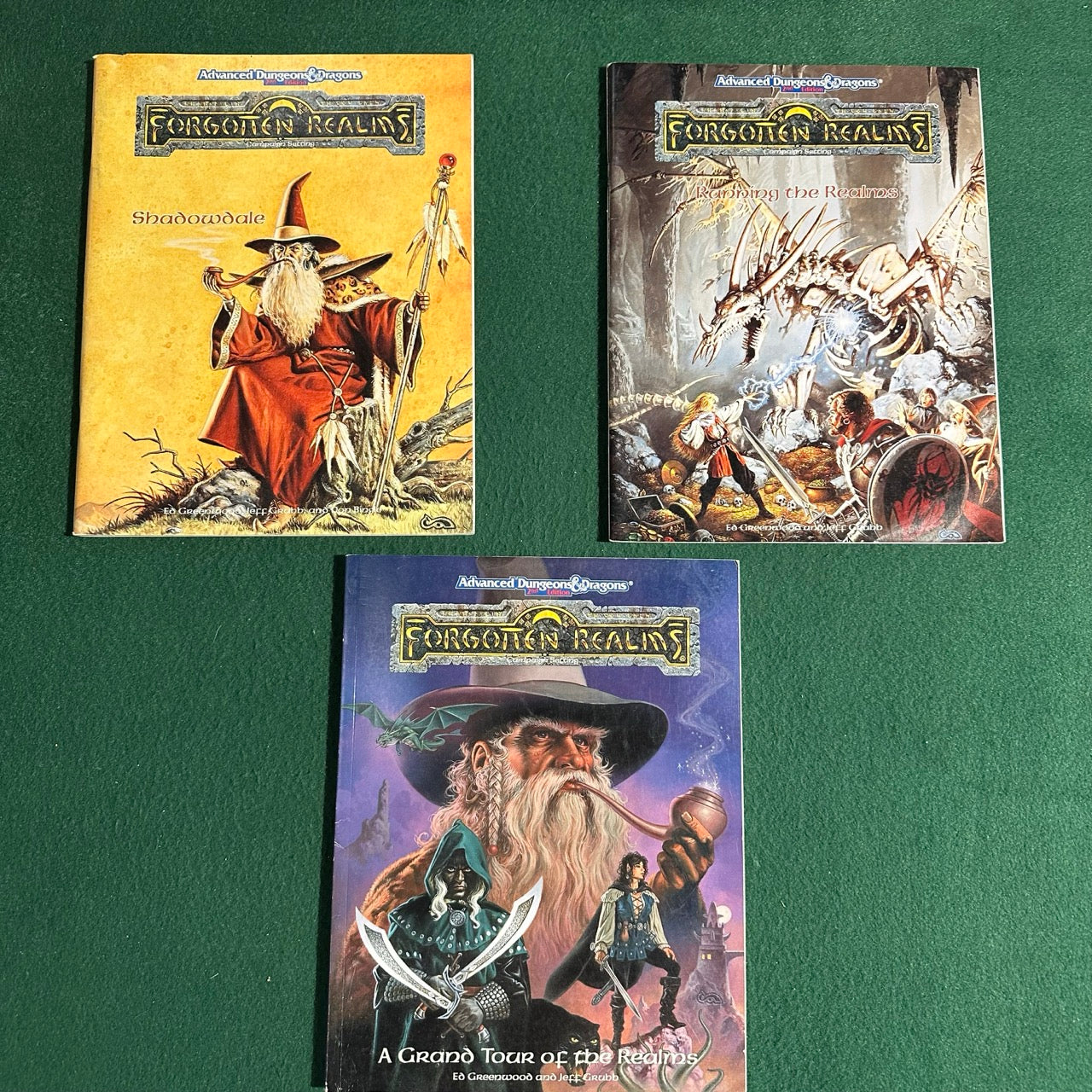 Advanced Dungeons & Dragons 2e Boxset: Forgotten Realms: Campaign Setting, New Edition 1085 COMPLETE