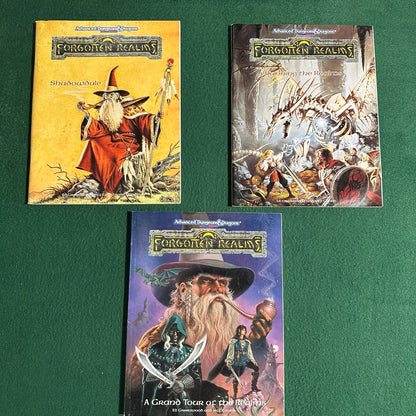 Advanced Dungeons & Dragons 2e Boxset: Forgotten Realms: Campaign Setting, New Edition 1085 COMPLETE