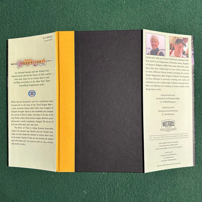 Dungeons & Dragons Hardbacks: Dragonlance Destinies Trilogy - Dragons of Deceit, Dragons of Fate and Dragons of Eternity SIGNED FIRST EDITIONS
