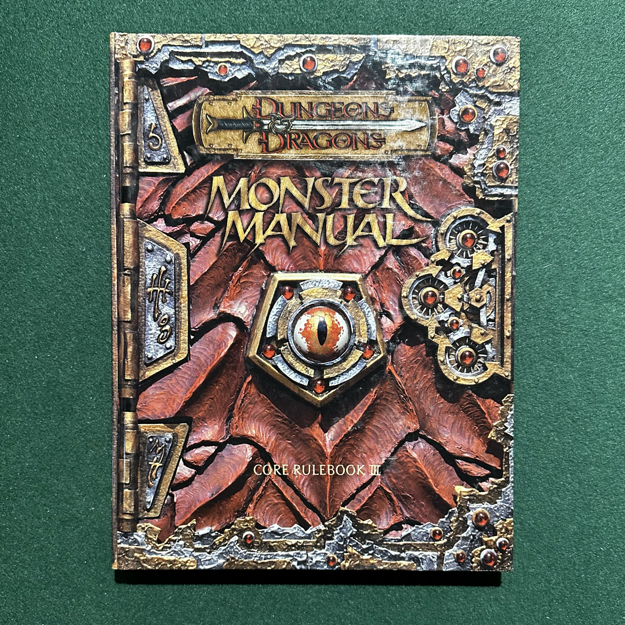 Vintage Dungeons & Dragons Core Book: Monster Manual 3.5e FIRST PRINTING