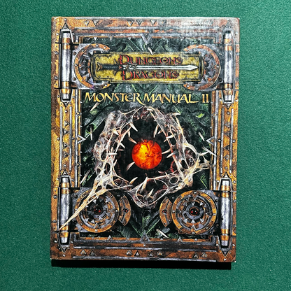 Vintage Dungeons & Dragons Core Book: Monster Manual II 3.5e FIRST PRINTING
