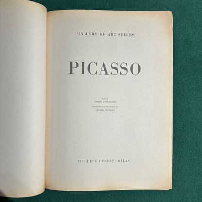 Vintage Art Paperback: Picasso - Gallery of Art Series